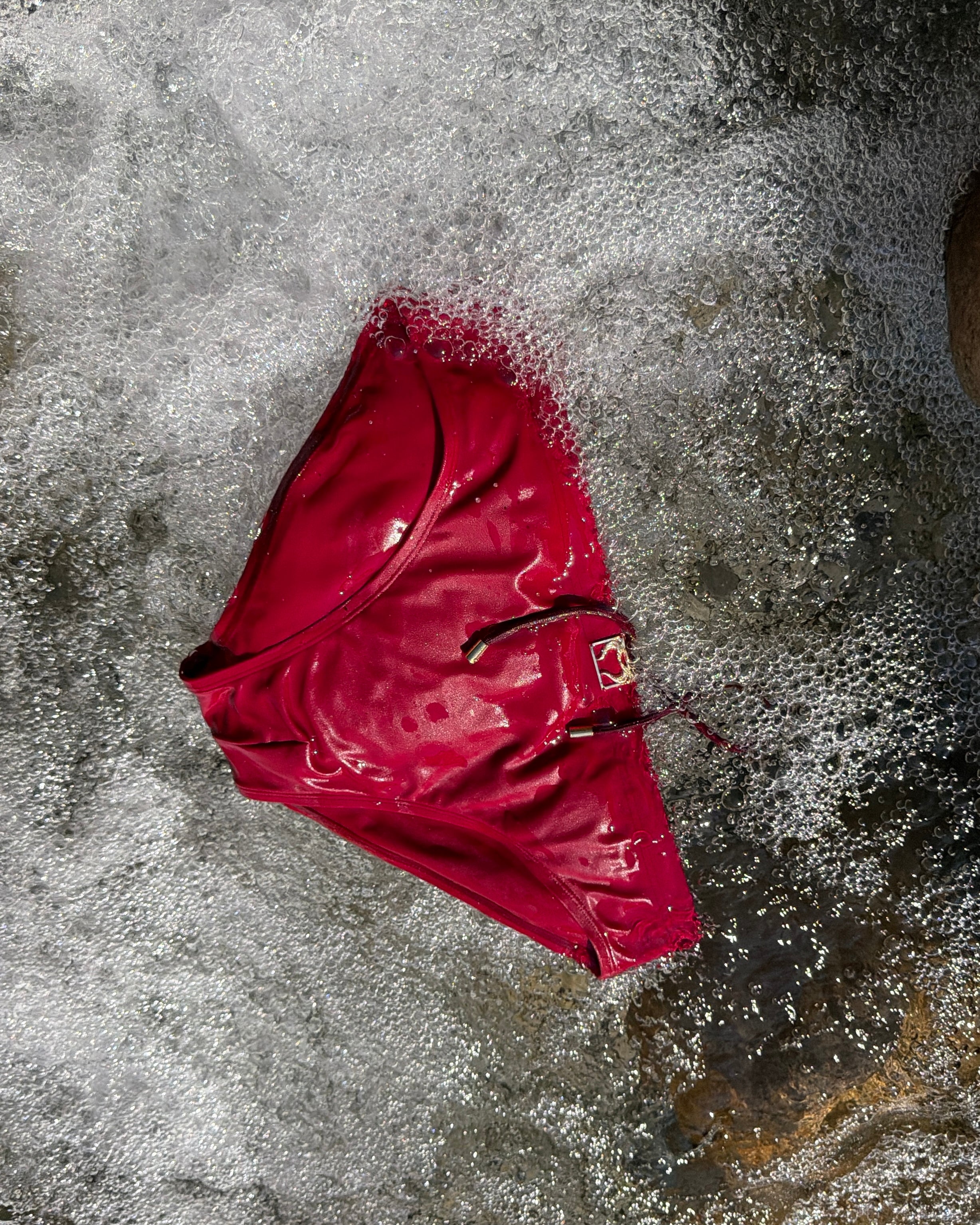 SLIP DE BAIN SIGNATURE - ROUGE PASSION