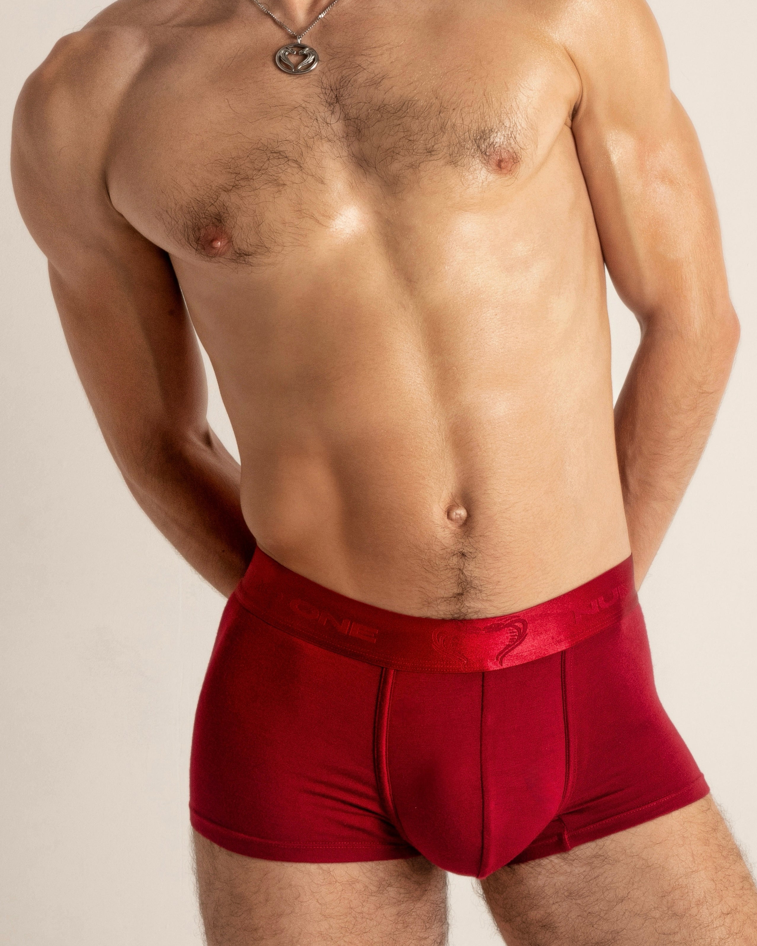 TROPICAL BOXER - CERISE