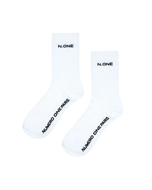 CHAUSSETTES N. ONE - BLANC Numero One