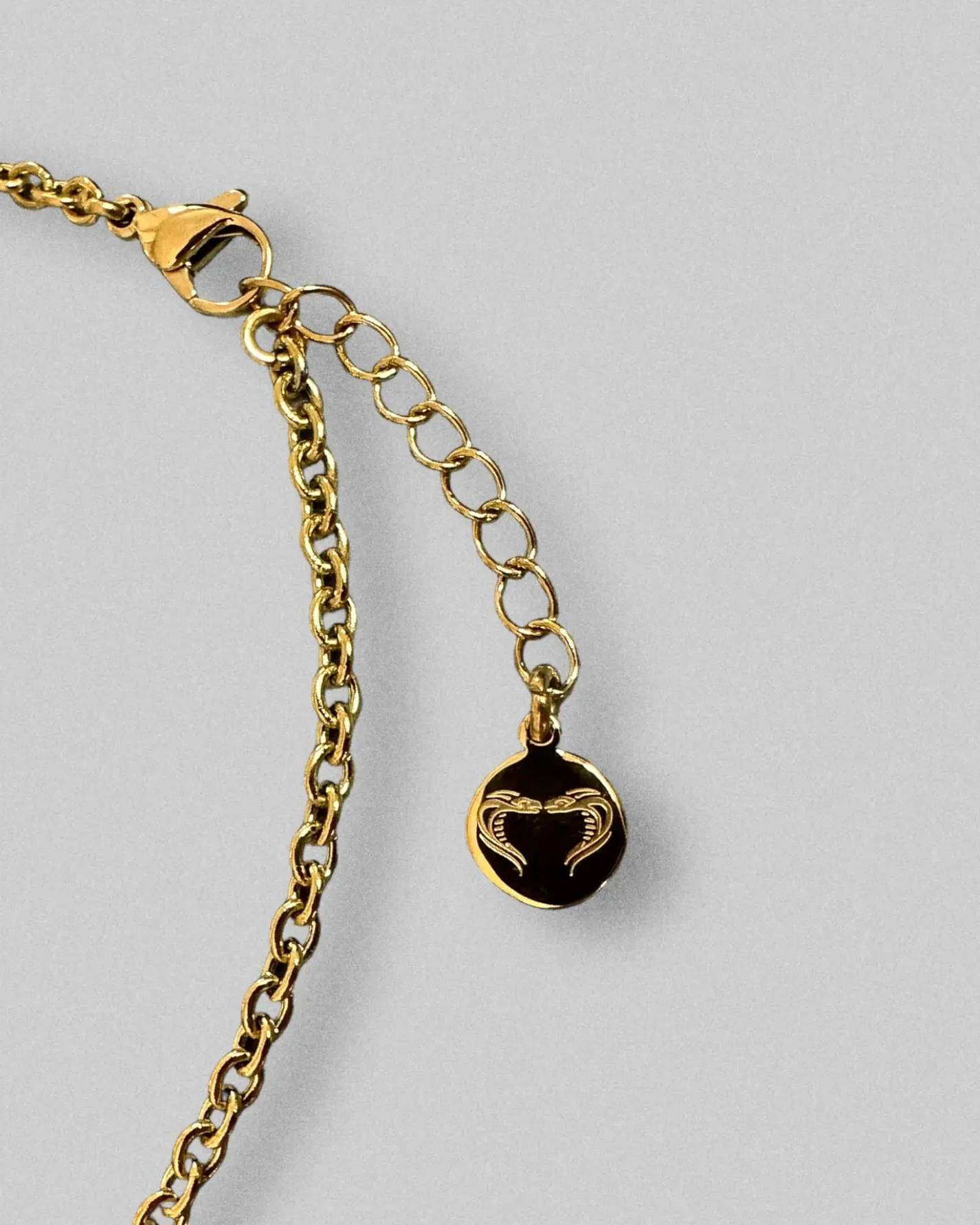 COLLIER ÉBÈNE - DORÉ Numero One