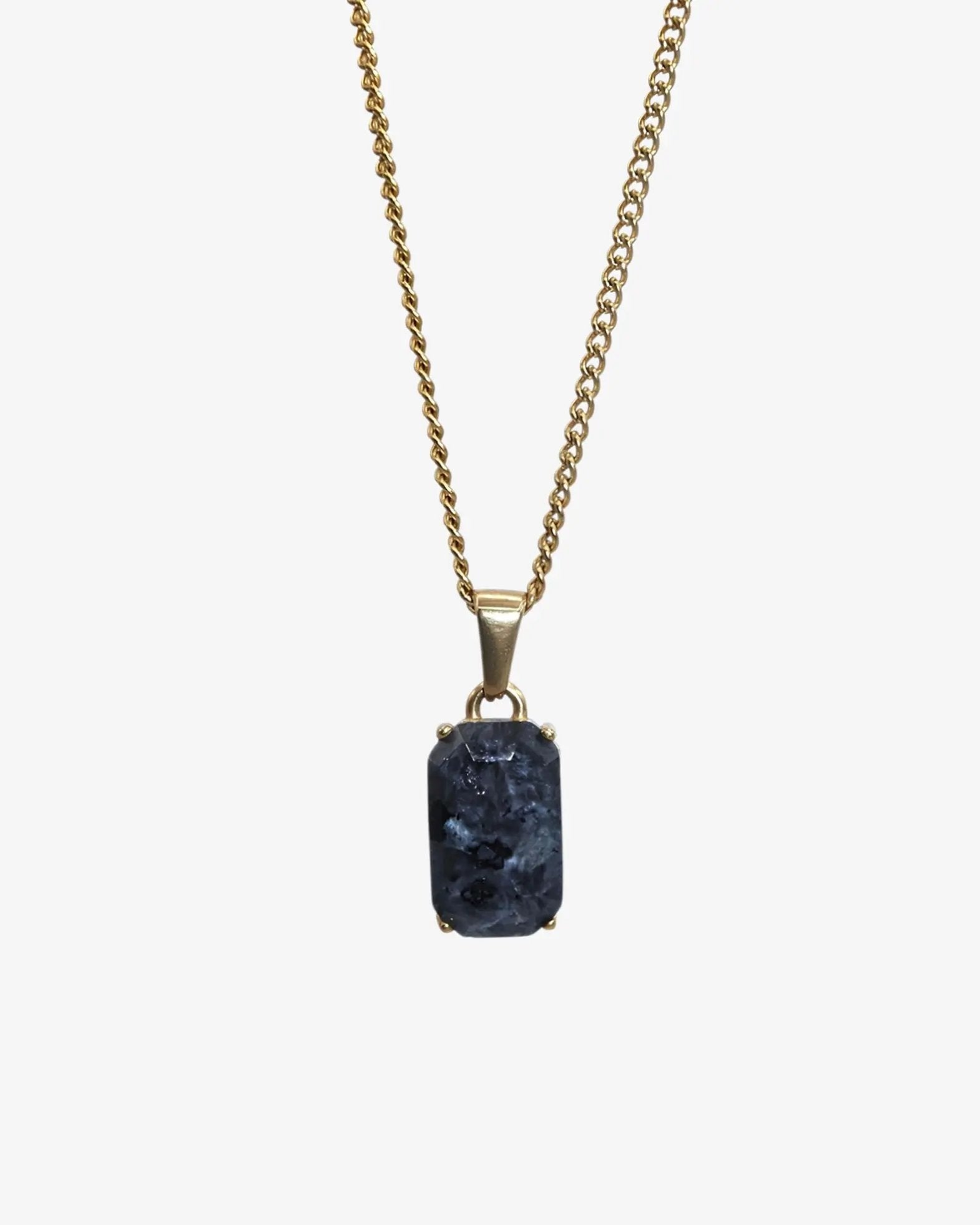 COLLIER ÉBÈNE - DORÉ Numero One