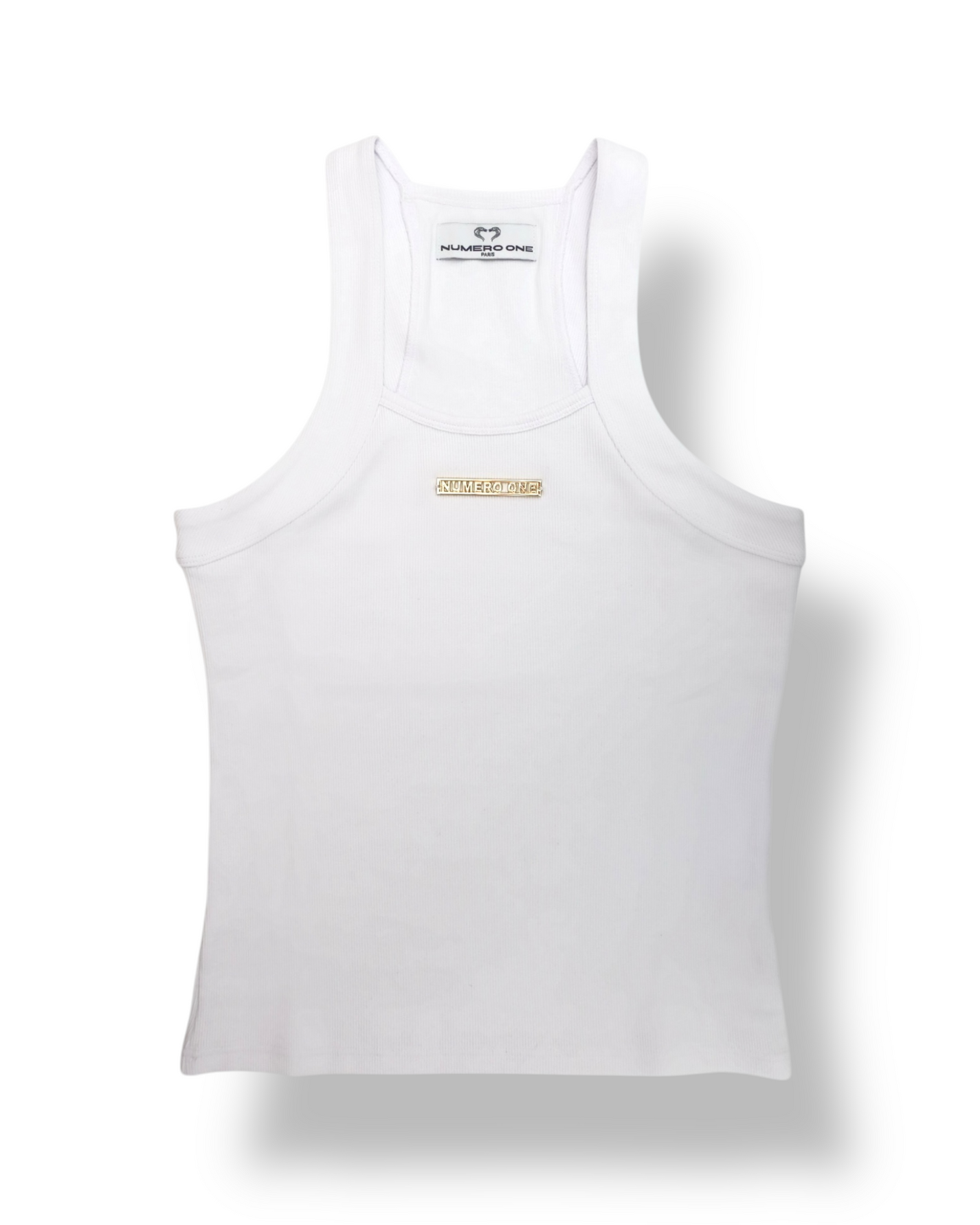 DÉBARDEUR SIGNATURE - BLANC