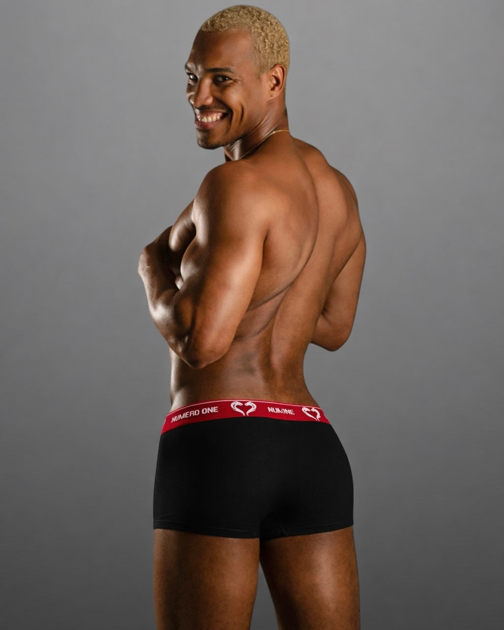 VINTAGE BOXER SHORTS - BLACK