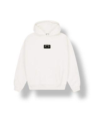 METAL SWEAT À CAPUCHE - BLANC Numero One