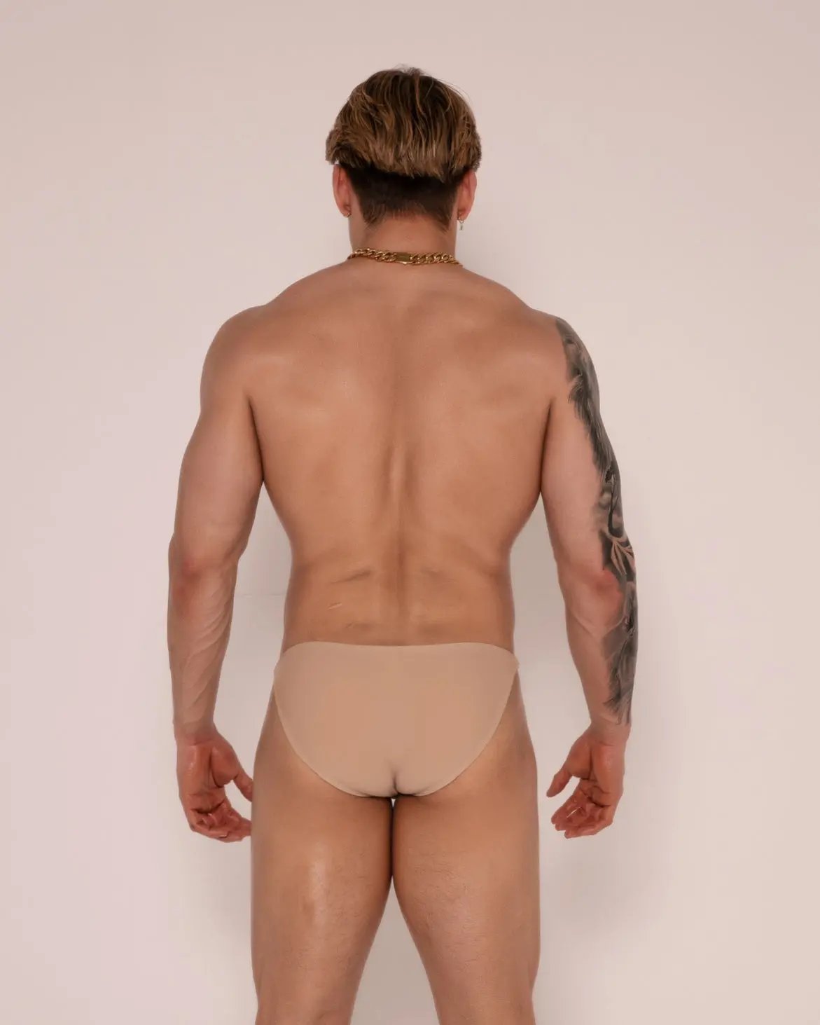 SLIP DE BAIN BIKINI - SABLE