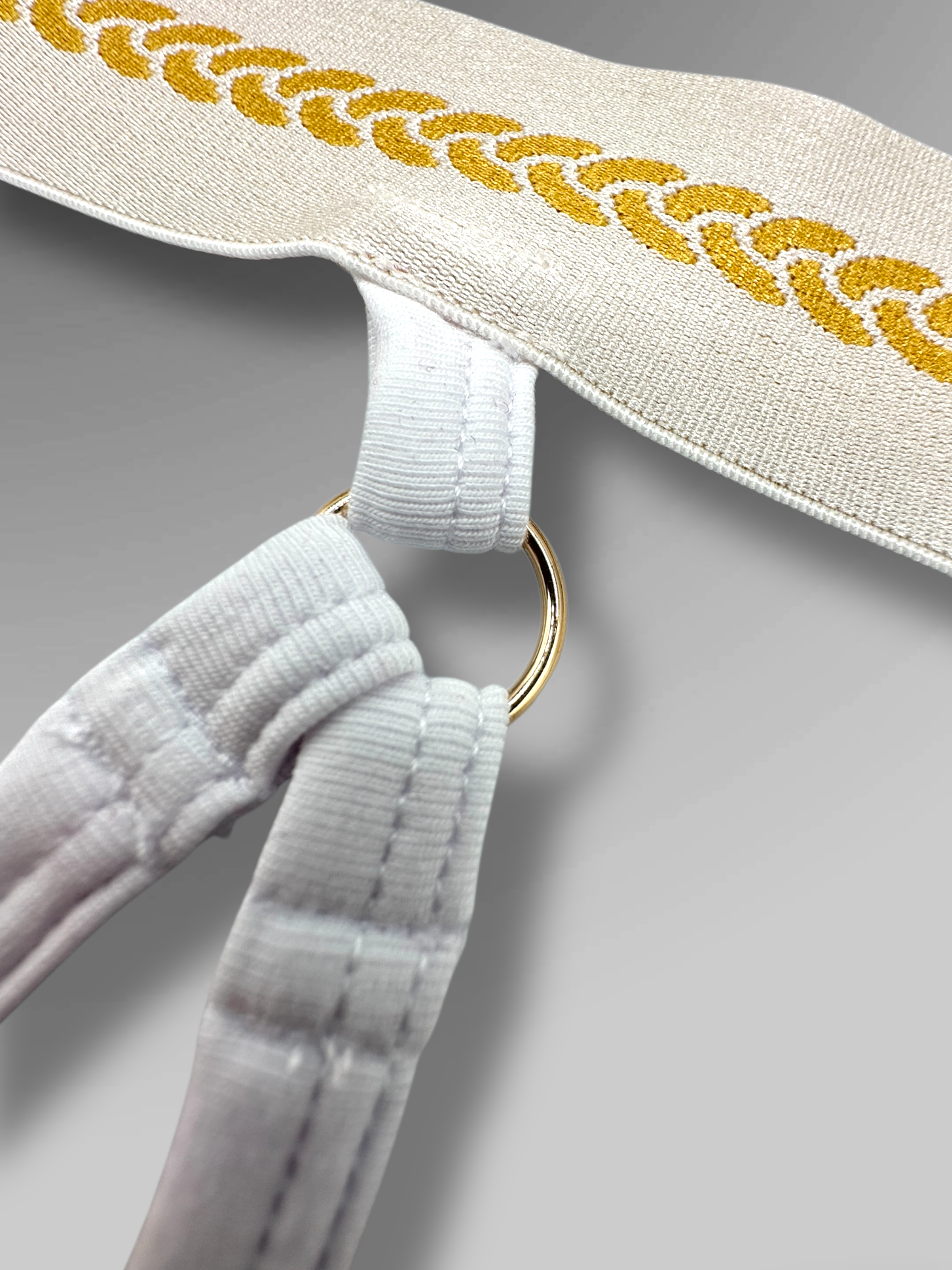 IMPERIAL DOUBLE STRAP JOCKSTRAP - WHITE