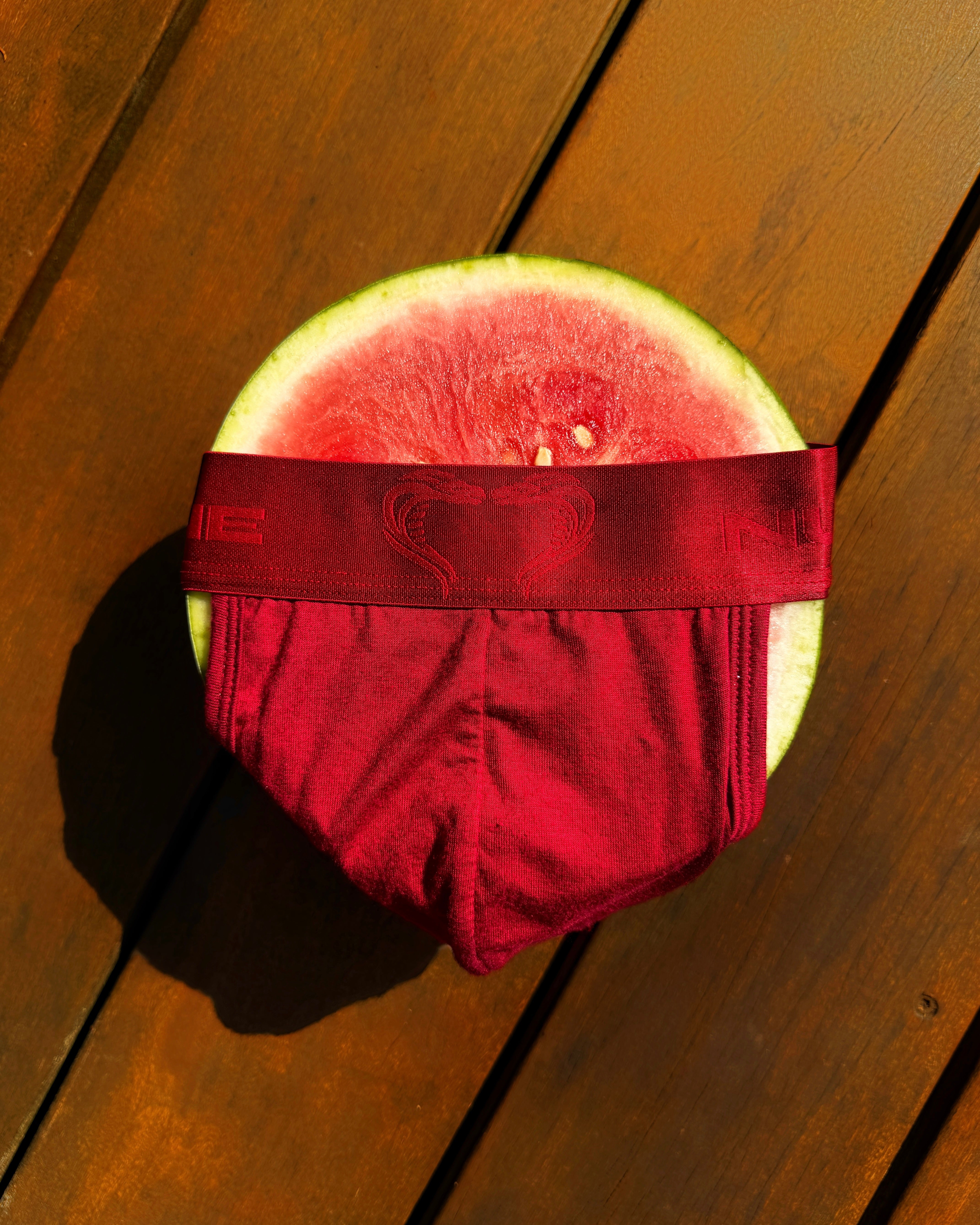 TROPICAL JOCKSTRAP - CERISE