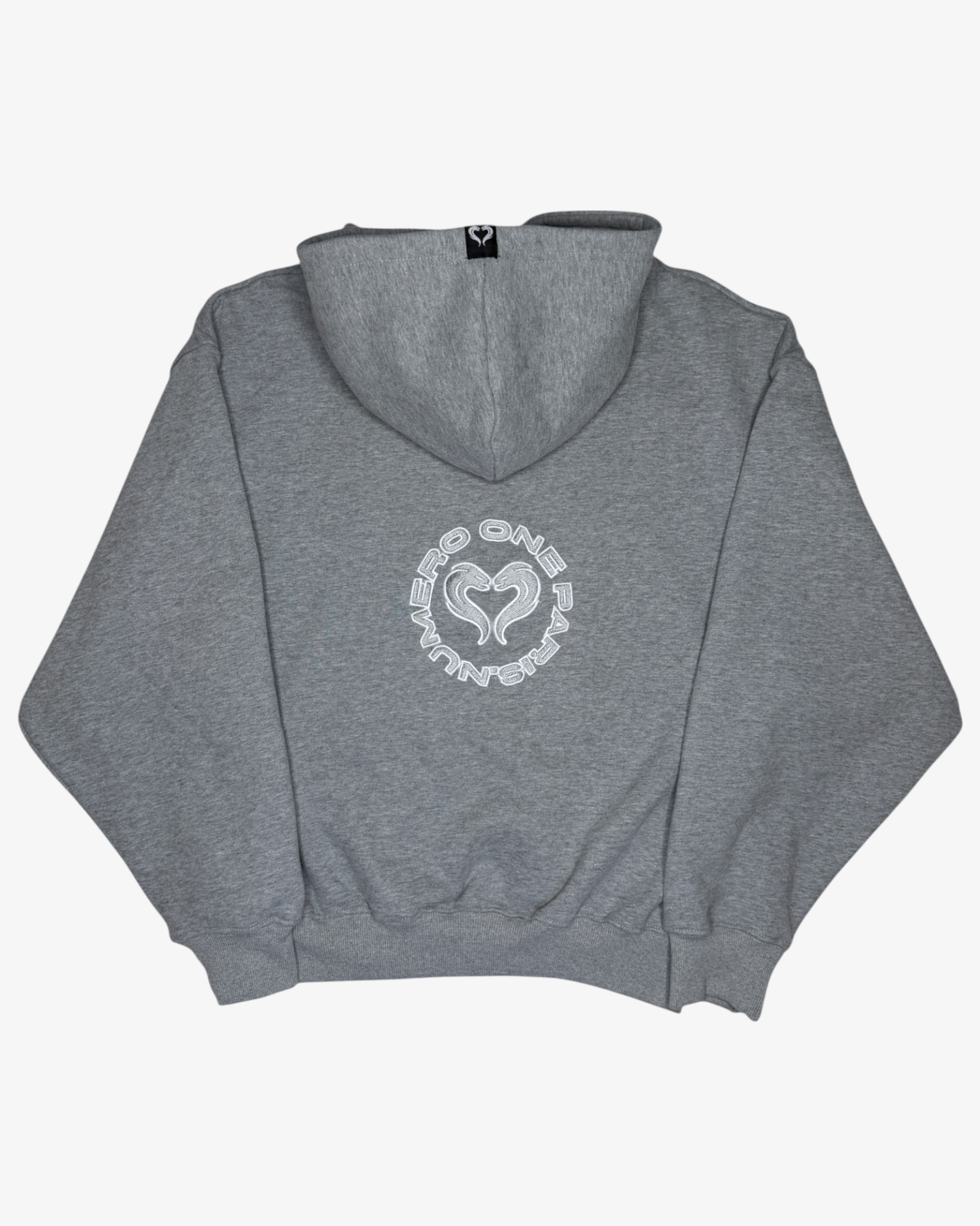 SWEAT ZIPPÉ - GRIS BÉTON