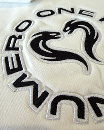 SWEAT ZIPPÉ - BLANC SNOW