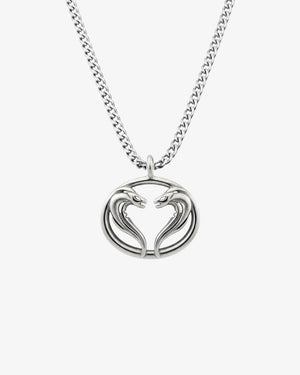 COLLIER SPHERE COBRA - ARGENTÉ