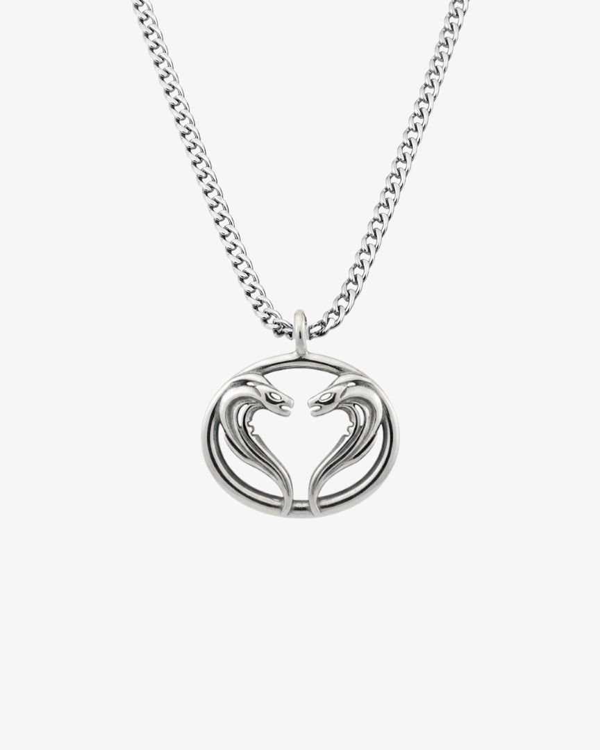 COLLIER SPHERE COBRA - ARGENTÉ