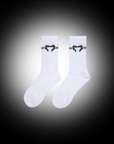 COBRA LINE SOCKS - WHITE