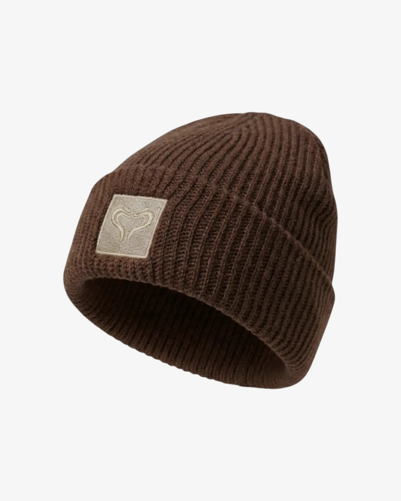 KNITTED HAT - COFFEE