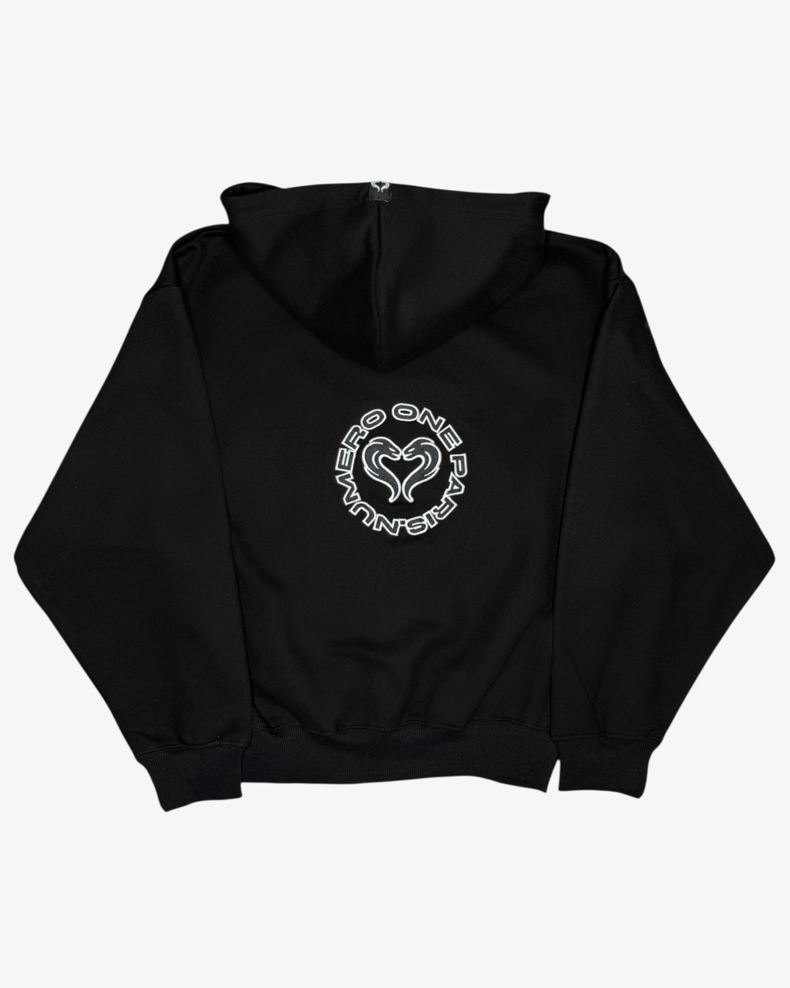 SWEAT ZIPPÉ - NOIR ONYX