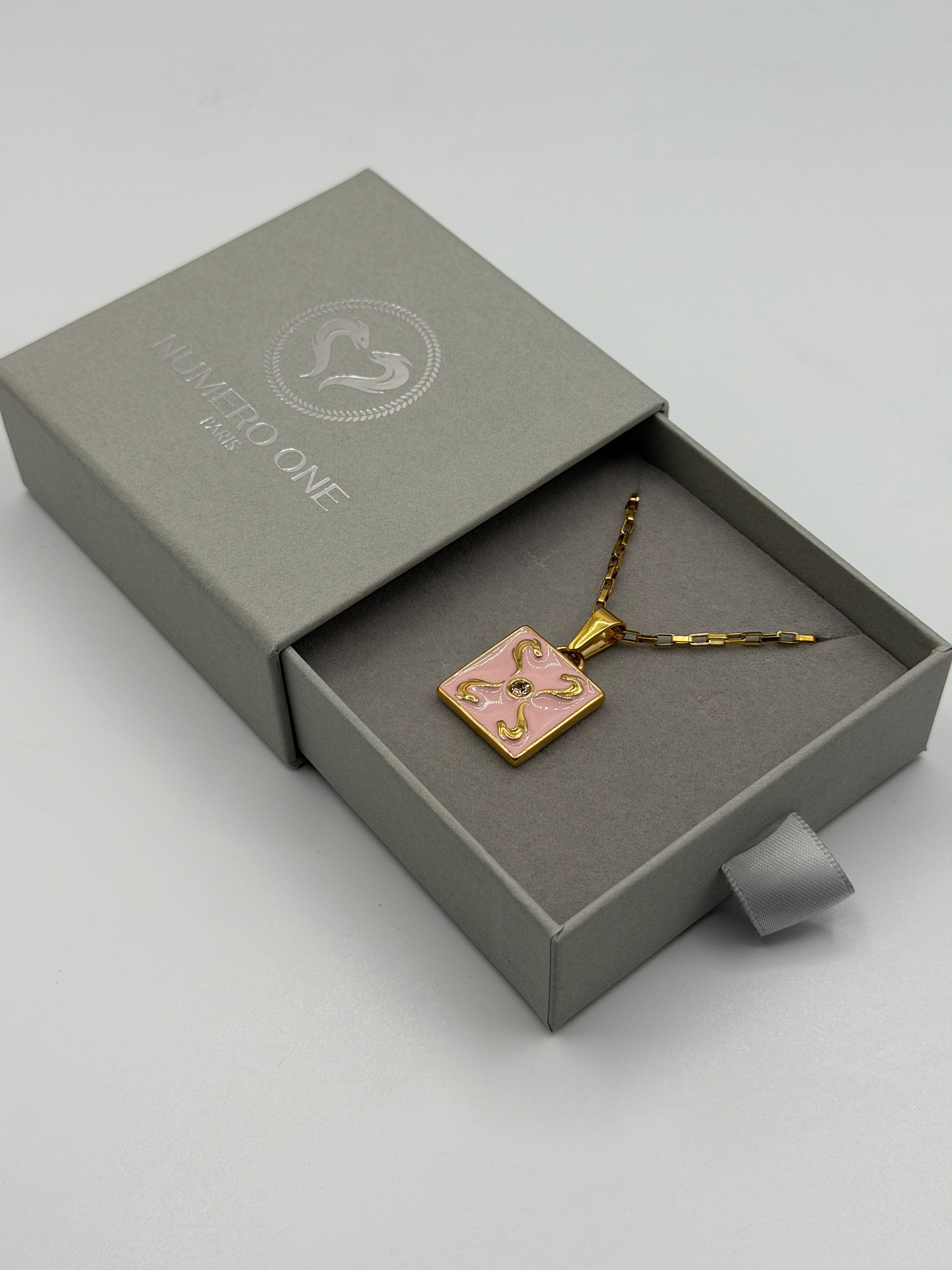 REFLECTIVE NECKLACE - GOLD