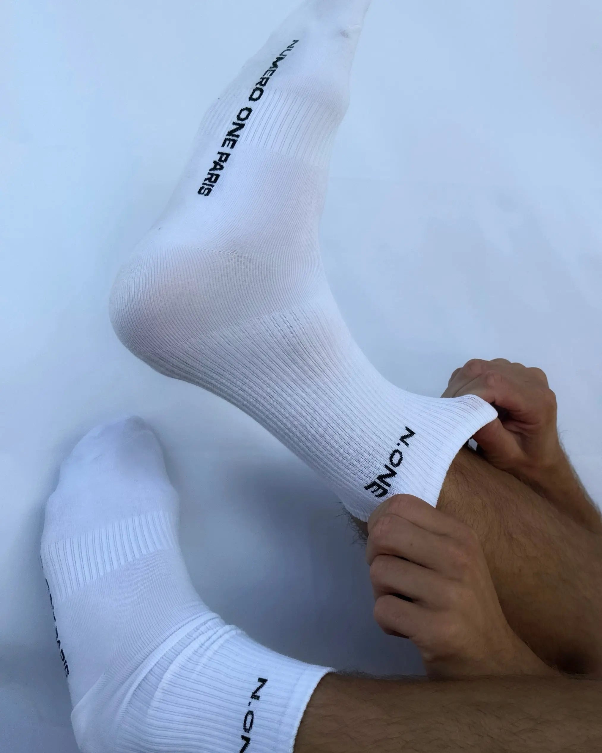 CHAUSSETTES N. ONE - BLANC
