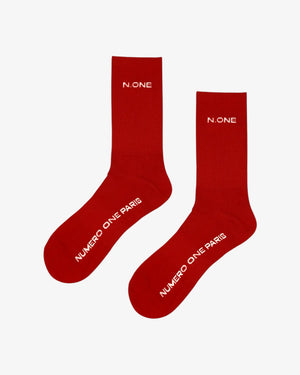 N. ONE SOCKS - RED