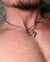 COLLIER COBRA DUO - ARGENTÉ