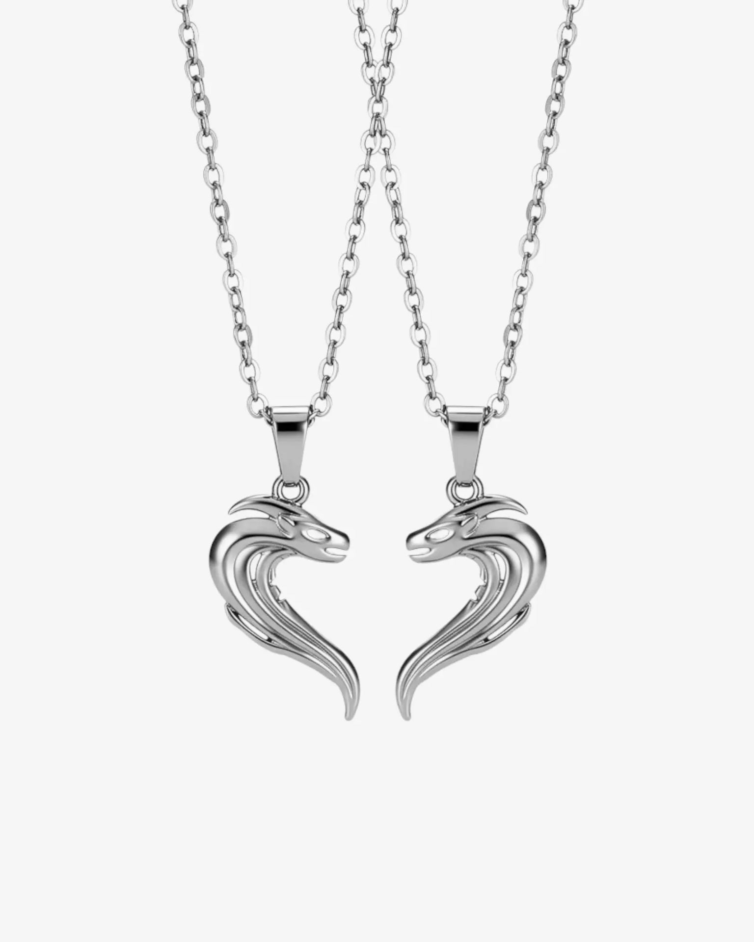 COLLIER COBRA DUO - ARGENTÉ Numero One