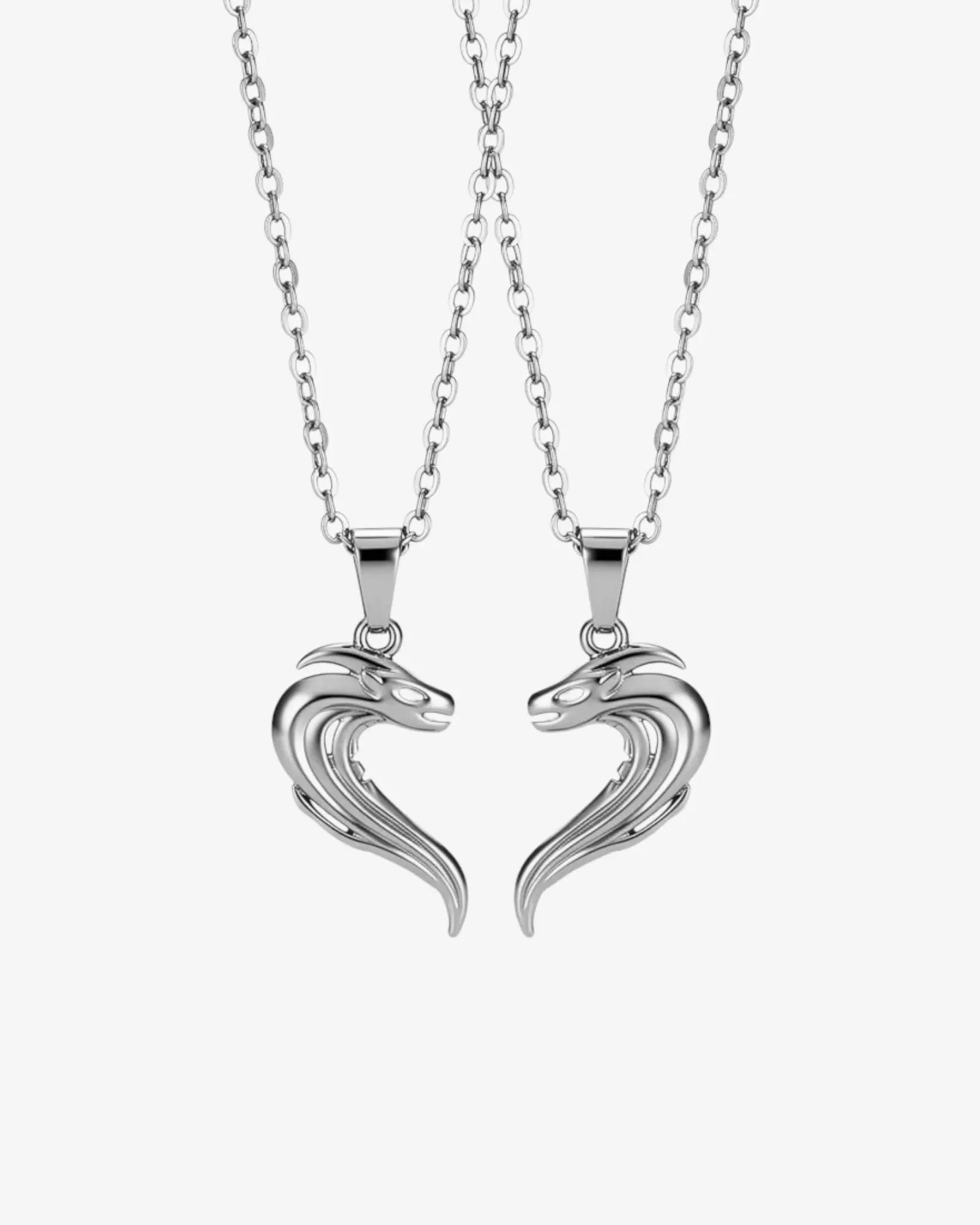 COLLIER COBRA DUO - ARGENTÉ Numero One