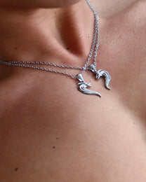 COLLIER COBRA DUO - ARGENTÉ