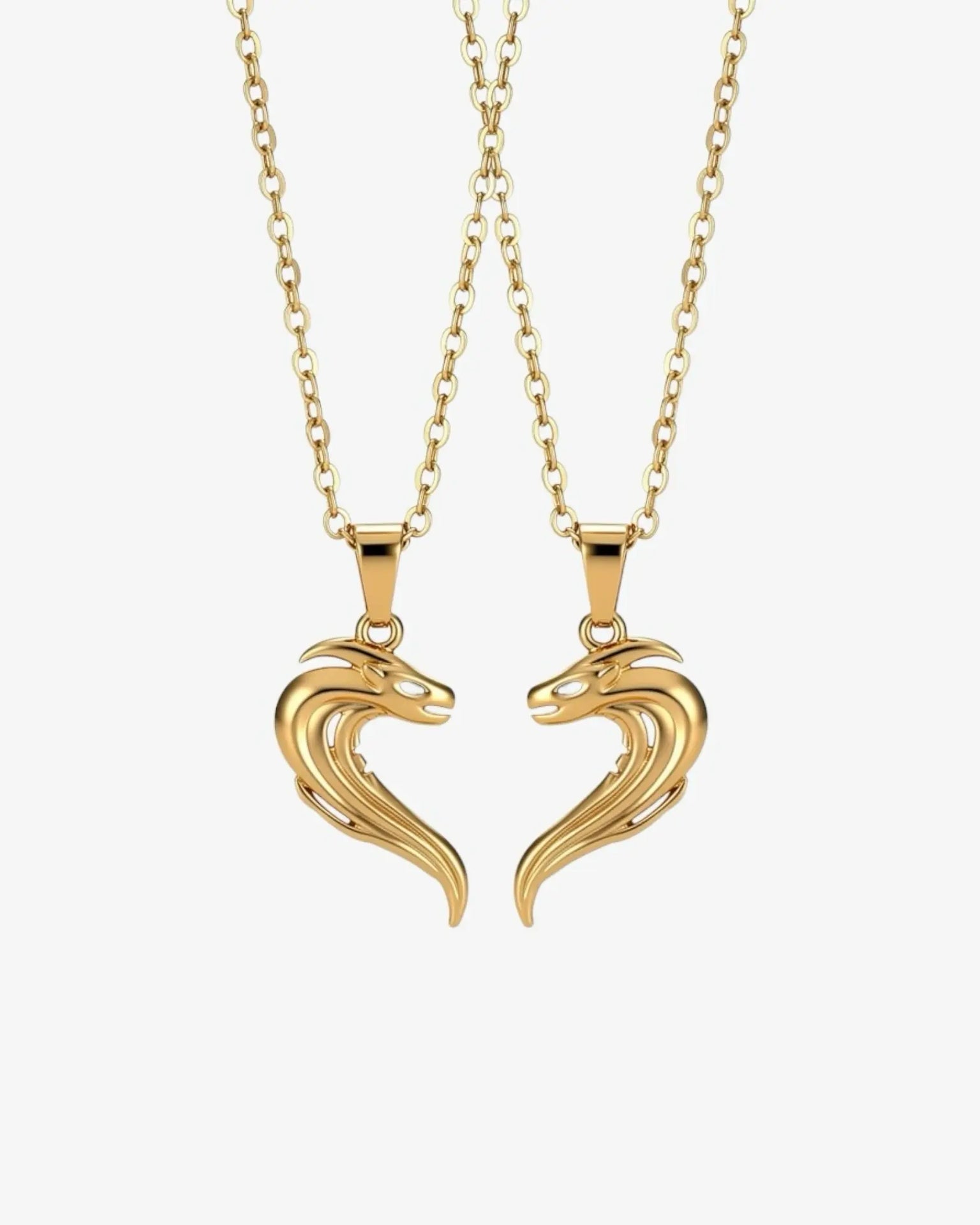 COLLIER COBRA DUO - DORÉ Numero One