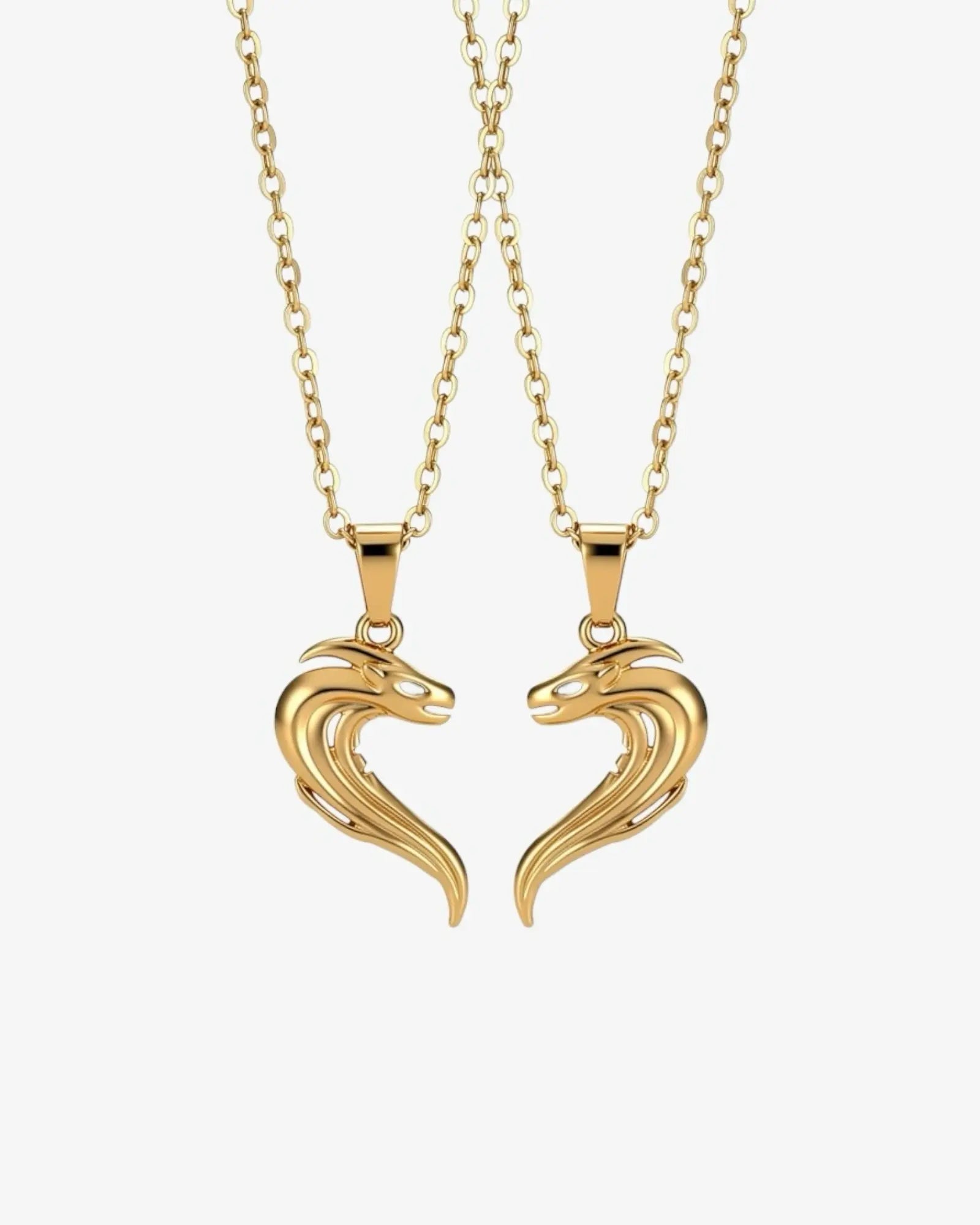 COLLIER COBRA DUO - DORÉ Numero One