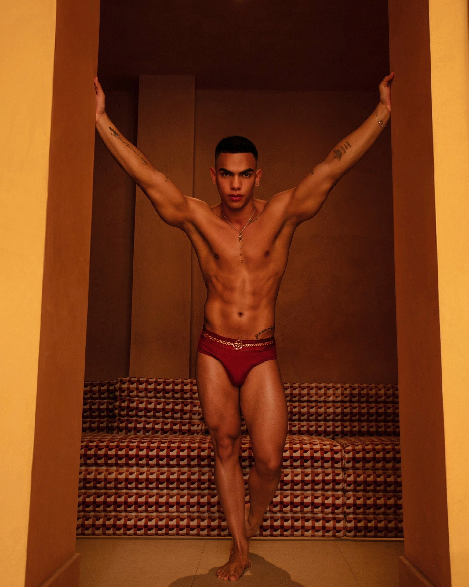 IMPERIAL SLIP - BORDEAUX