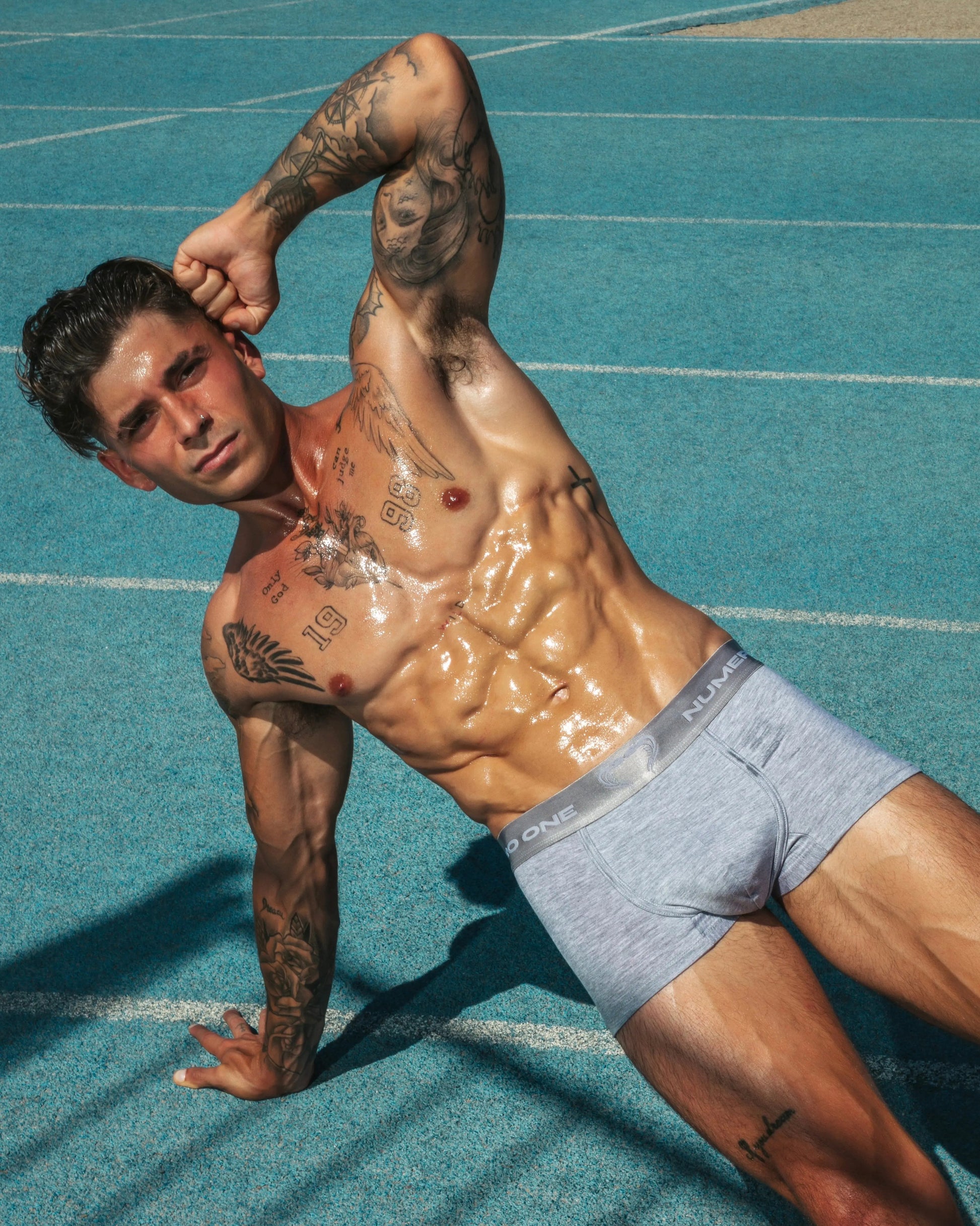 ELECTRIC BOXER - GRIS ELECTRIC Numero One Paris