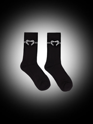 COBRA LINE SOCKS - BLACK