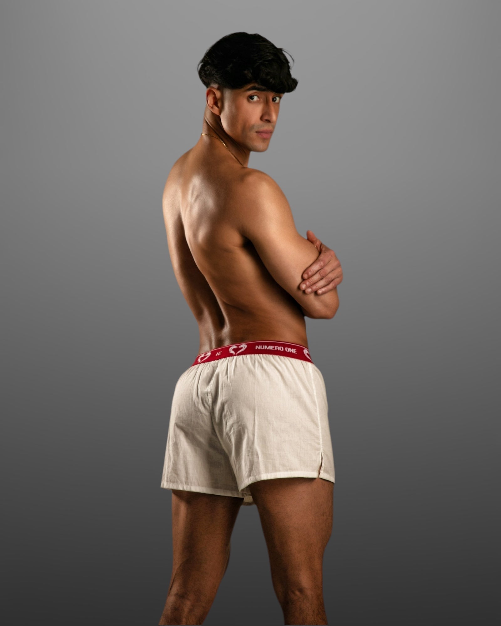 VINTAGE SHORT - BLANC