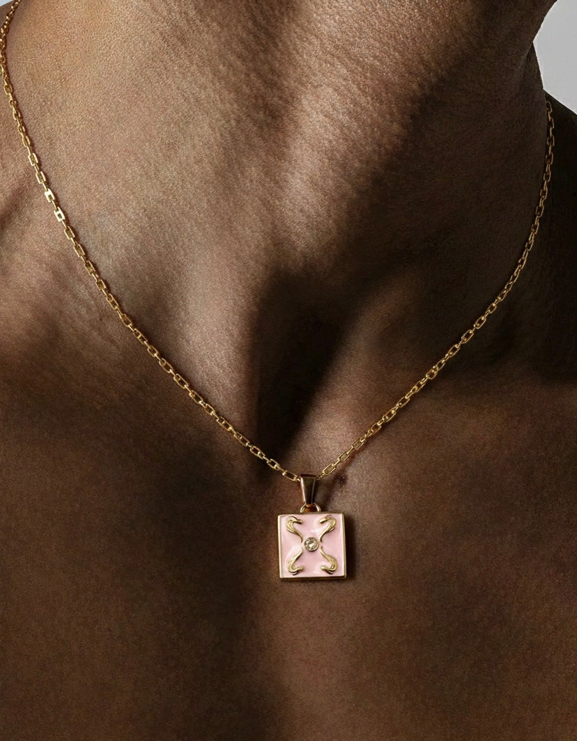 REFLECTIVE NECKLACE - GOLD
