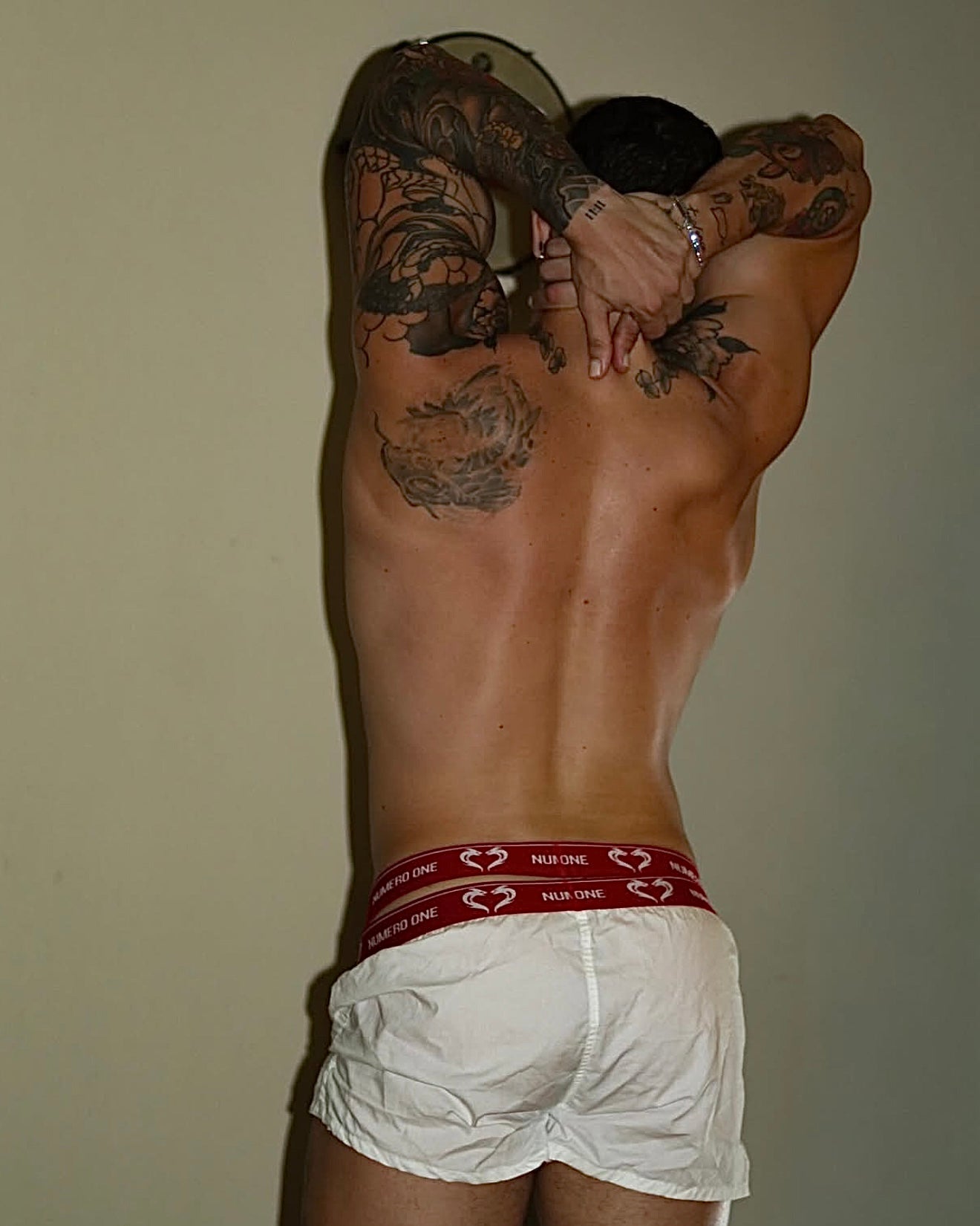 VINTAGE SHORT - BLANC