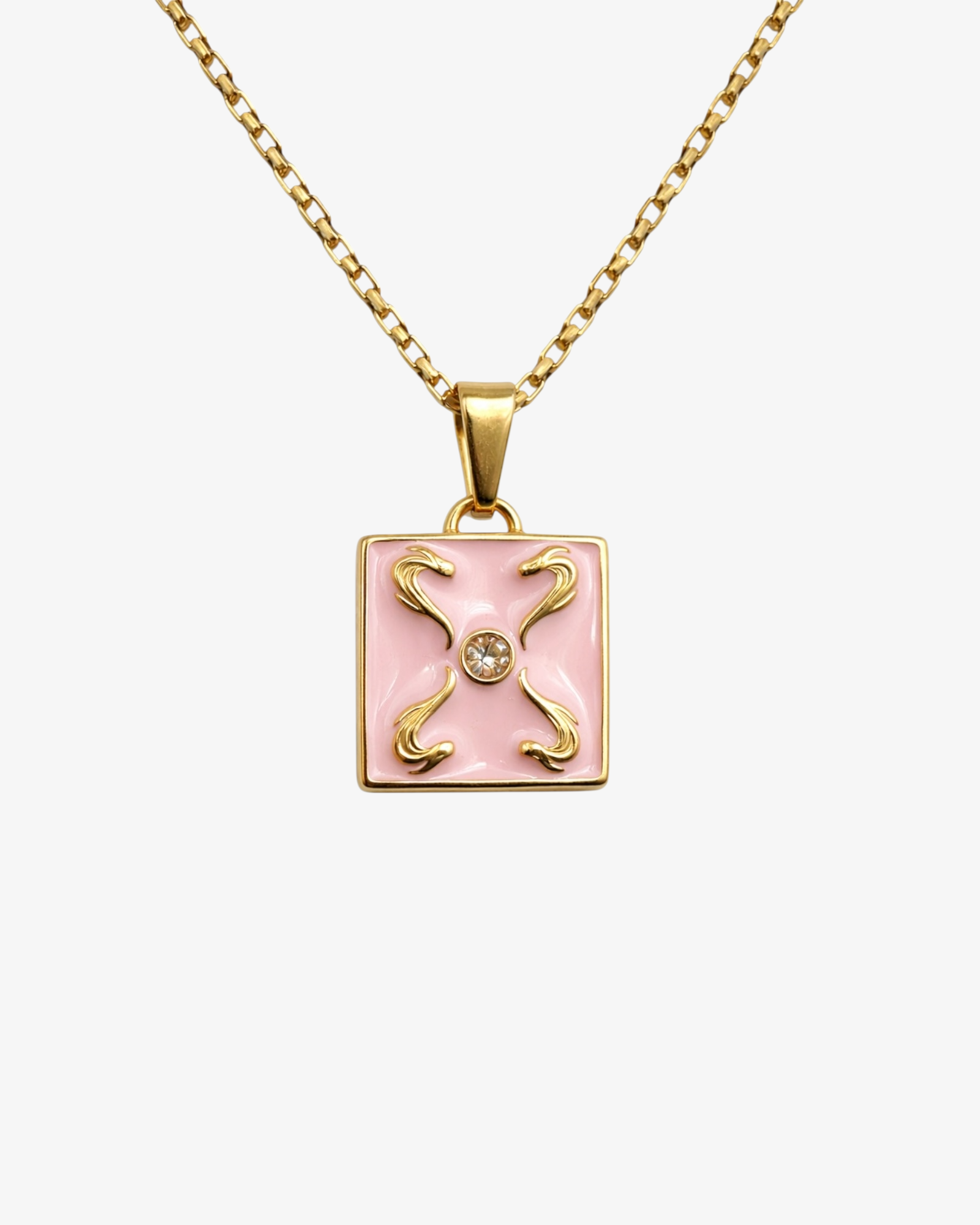 REFLECTIVE NECKLACE - GOLD