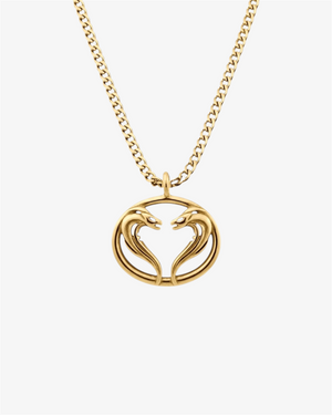COLLIER SPHERE COBRA - DORÉ