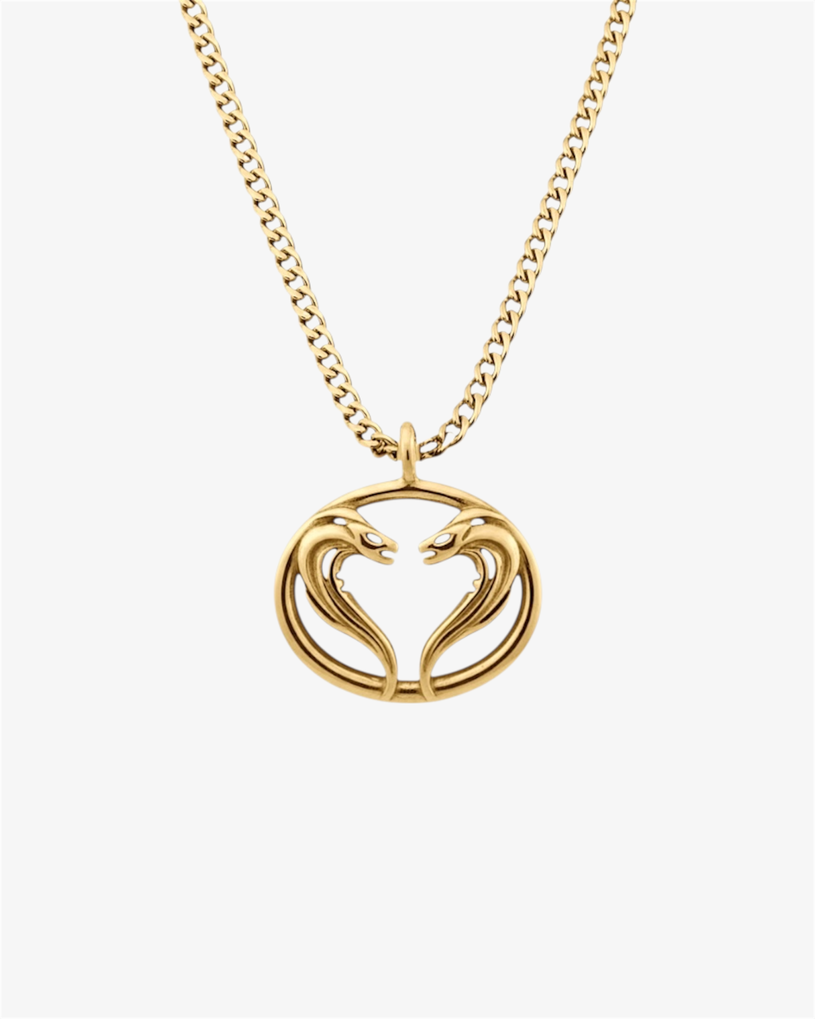 COLLIER SPHERE COBRA - DORÉ