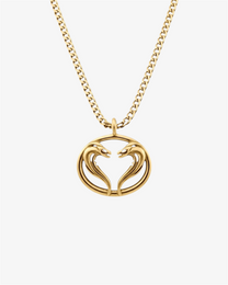 COLLIER SPHERE COBRA - DORÉ