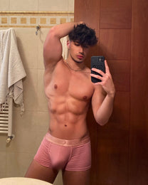 ELECTRIC BOXER - ROSE POUDRÉ