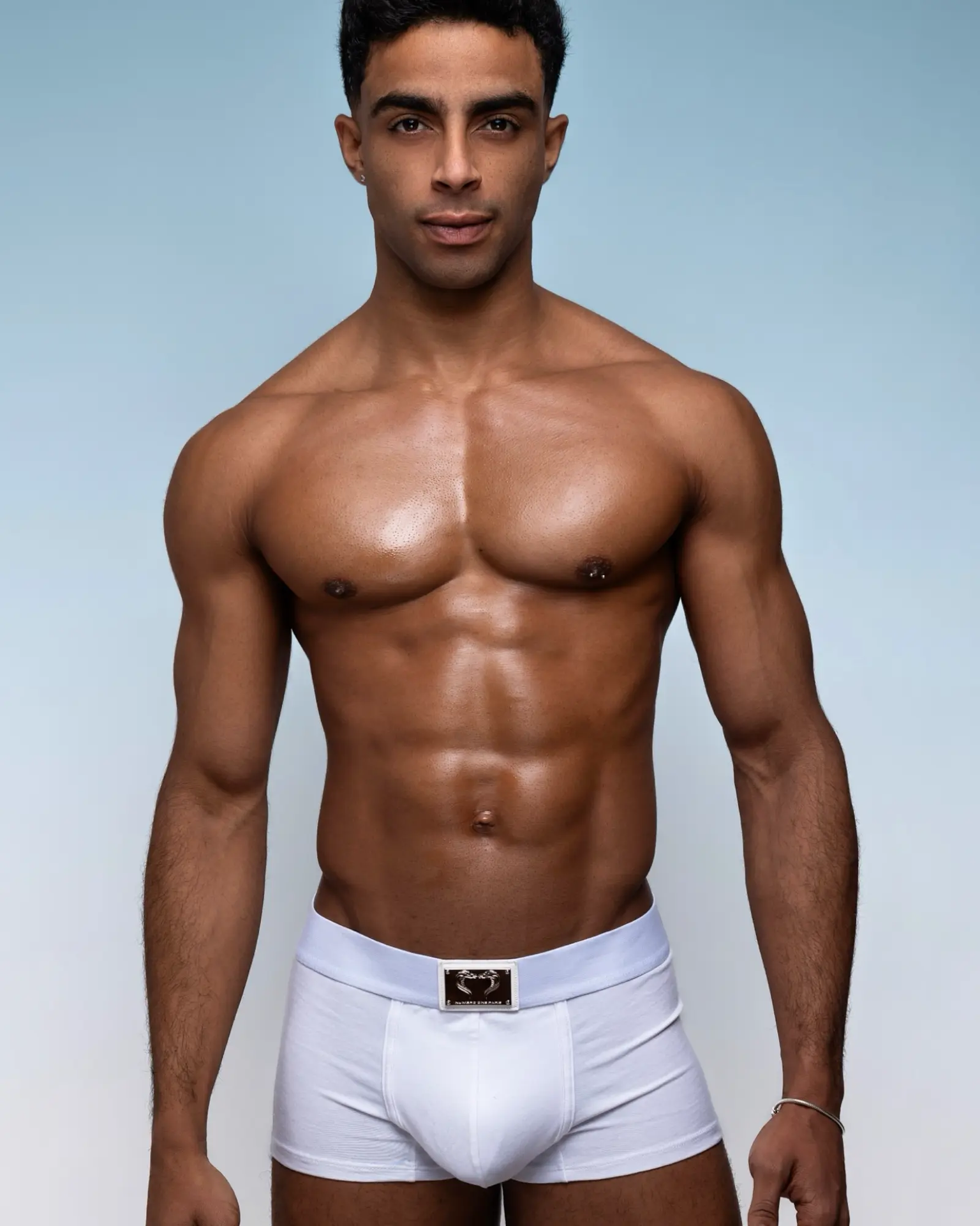 METAL BOXER - BLANC Numero One