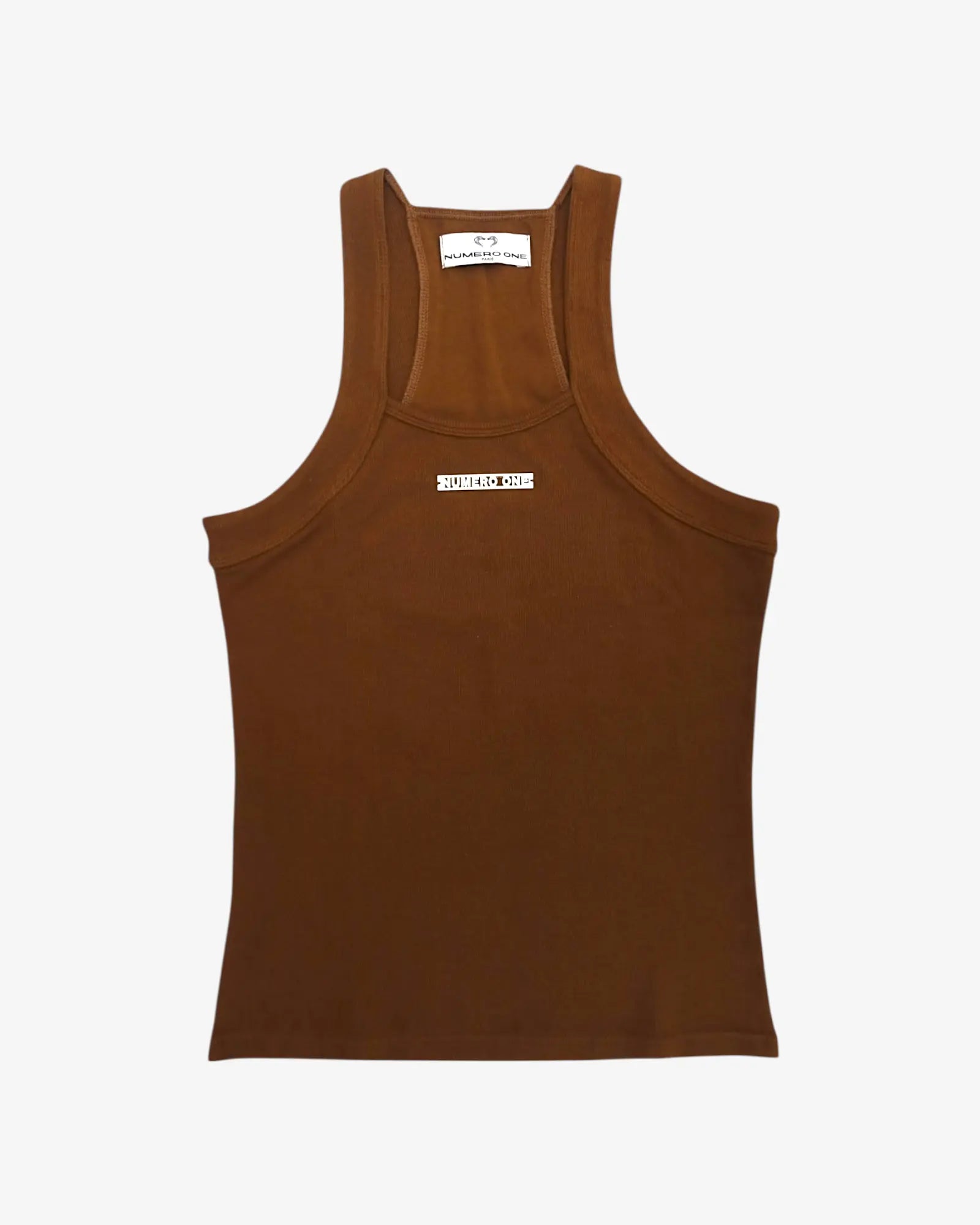 SKIN TANK TOP - CHOCOLATE