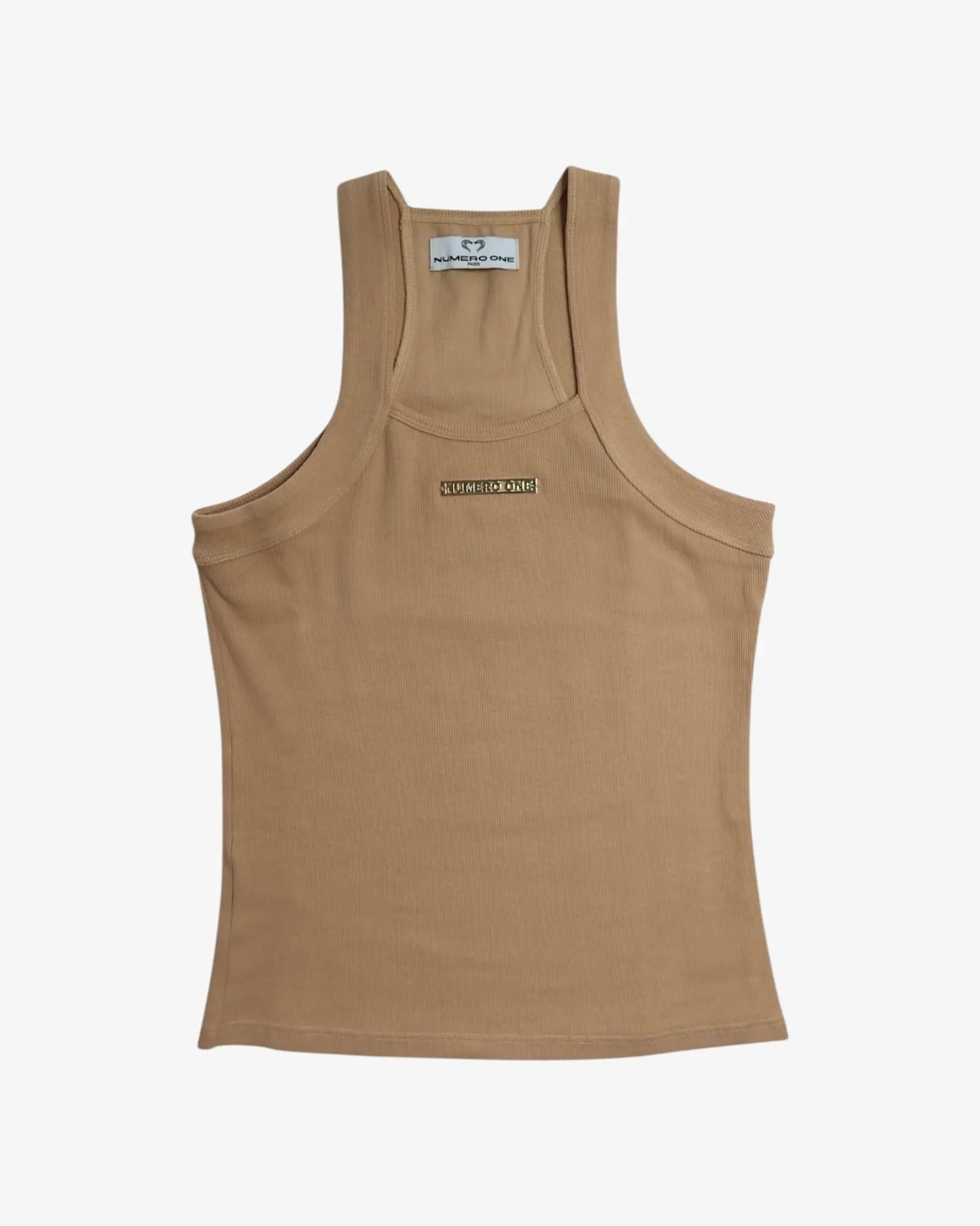 SKIN TANK TOP - NUDE