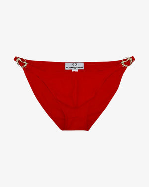 BIKINI SWIM BRIEF - CHERRY