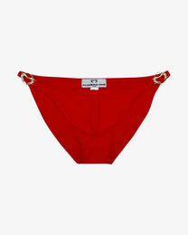 BIKINI SWIM BRIEF - CHERRY
