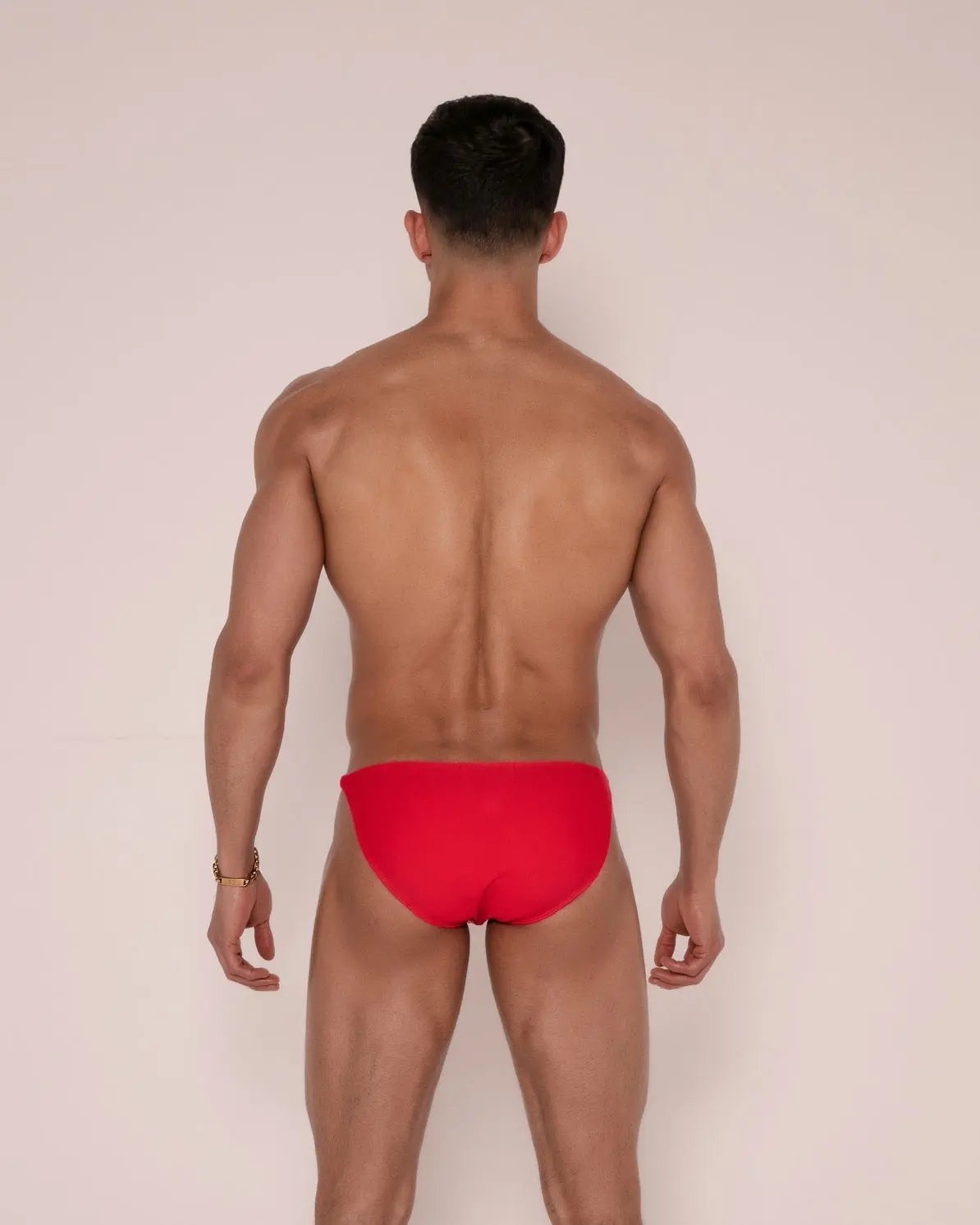 SLIP DE BAIN BIKINI - CHERRY