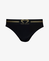 COBRA SWIM BRIEFS - BLACK