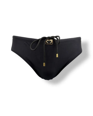 SLIP DE BAIN SIGNATURE - NOIR ÉLITE