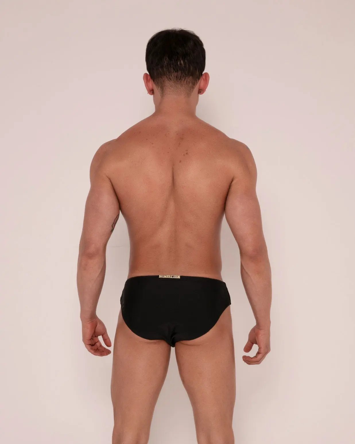 SLIP DE BAIN SIGNATURE - NOIR ÉLITE