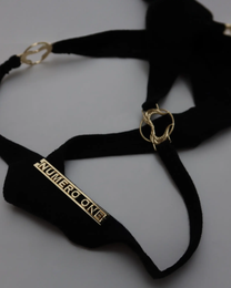 STRING BIJOU - NOIR